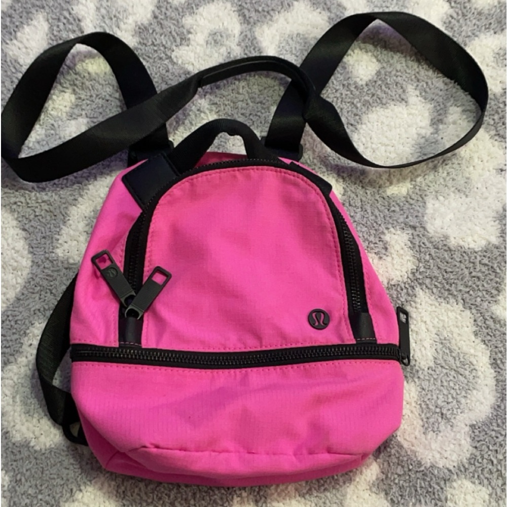 Lululemon electric pink city mini backpack